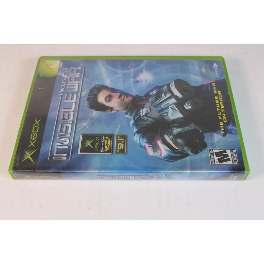 Deus Ex: Invisible War (Microsoft Xbox, 2003) Authentic, tested/works